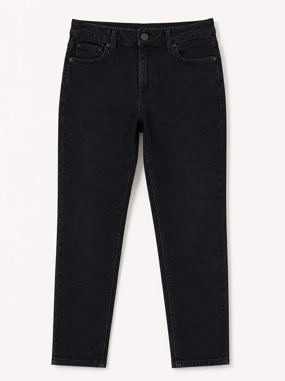 Forever 21 Black Denim Skinny Jeans 30 - Picture 1 of 5